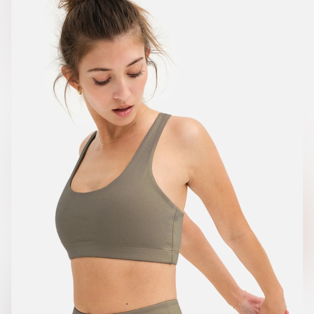 MATE the Label - Organic Stretch Sports Bra - Size S